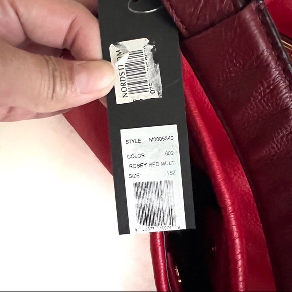 Marc by Marc Jacobs Red Leather New Q Hillier Hobo - Picture 9 of 11